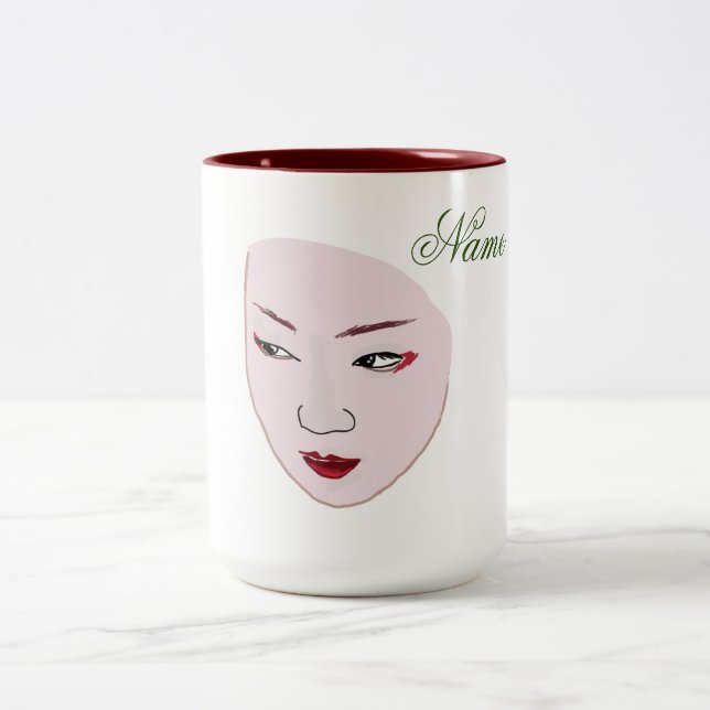 Geisha Two-Tone Coffee Mug (Center)
