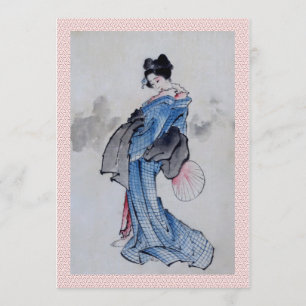 Geisha Wedding Invite