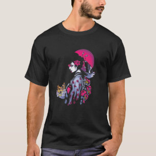 Geisha Yandere Harajuku Aesthetic Oni Girls' T-Shirt