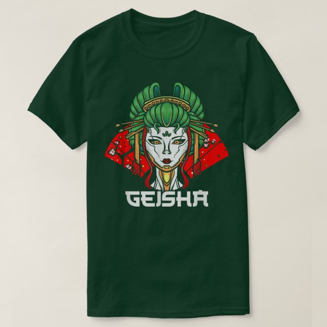 GeishaJapanese CultureJapan Geisha Women  T-Shirt (Design Front)