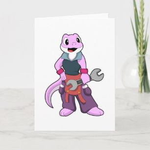 Geko as Mechanic with Wrench Card