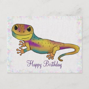 Geko  postcard