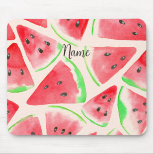 Gel Mousepad, Watercolour watermelon Mouse Pad