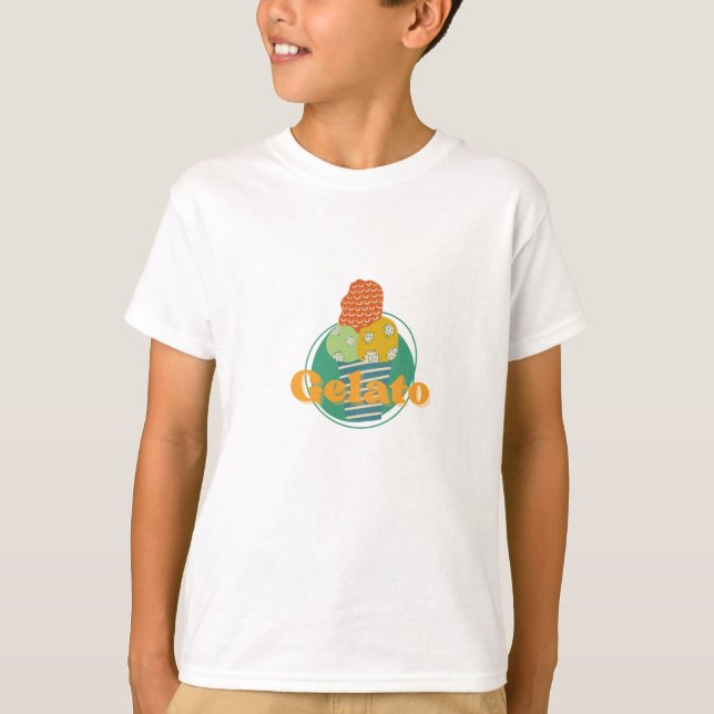gelato cup T-Shirt (Front)
