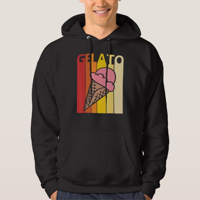 Gelato Ice Cream Hoodie (Front)