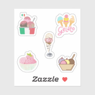 Gelato Stickers