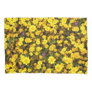 Gelbe Blumen Pillowcase