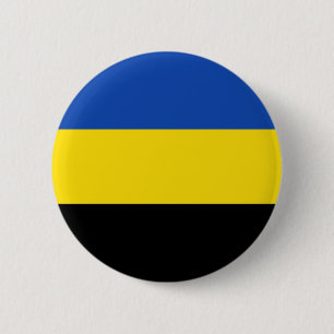 Gelderland Flag Netherlands country region 6 Cm Round Badge
