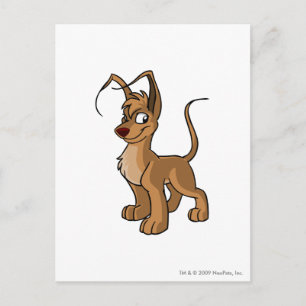 Gelert Brown Postcard