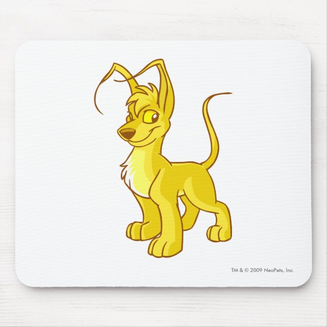 Gelert Gold Mouse Pad (Front)