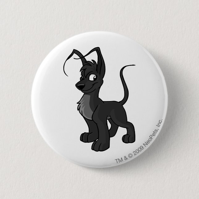 Gelert Shadow 6 Cm Round Badge (Front)