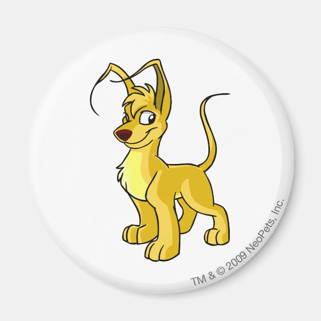 Gelert Yellow Magnet (Front)