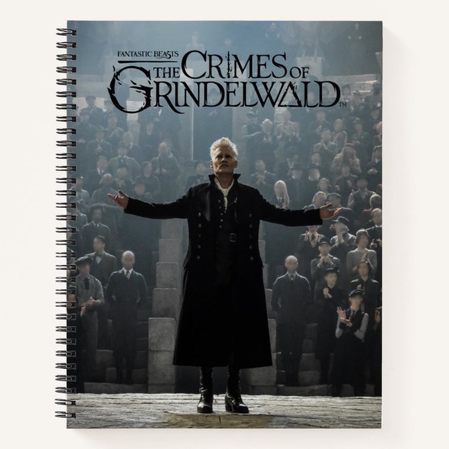 GELLERT GRINDELWALD™'s Speech Photo Notebook (Front)
