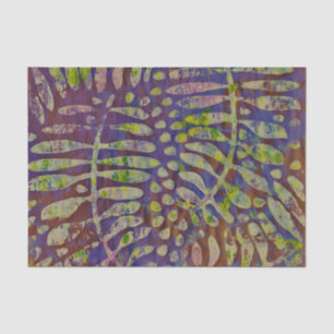 Gelli Print Stencil Abstract Art Tissue Paper