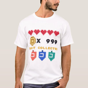 Gelt Collected: 999 Hanukkah Gamer Jewish T-Shirt