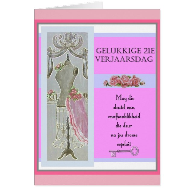 Gelukkige 21e Verjaarsdag (Front)