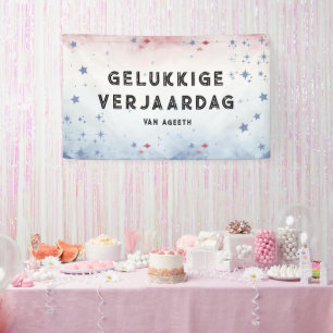 gelukkige verjaardag  banner