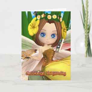 Gelukkige Verjaardag - Flemish - Dutch Birthday Card