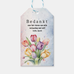 gelukkige verjaardag  gift tags