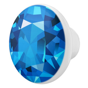 Gem Design Ceramic Knob