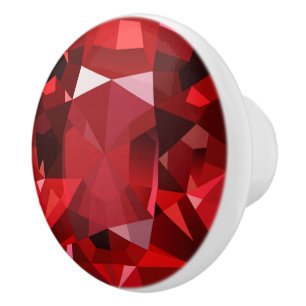 Gem Design Ceramic Knob