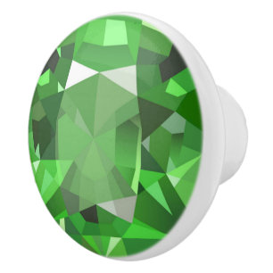 Gem Design Ceramic Knob