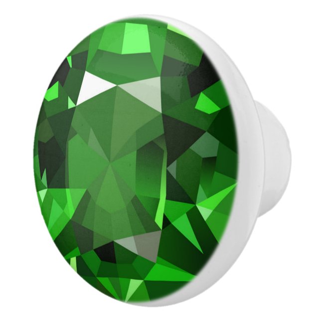 Gem Design Ceramic Knob (Right)