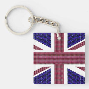 Gem Design Key Ring