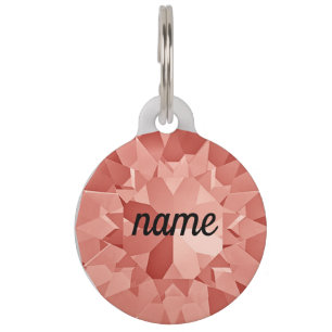 Gem Design Pet Tag