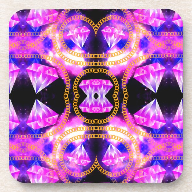 gem galaxy coaster (Front)