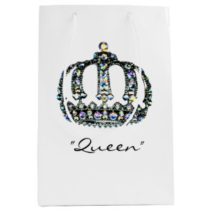 Gem of a Tiara Queen Medium Gift Bag