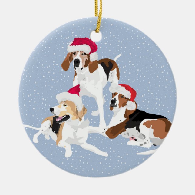 Gem-Sawyer-and-Henry-holiday Ceramic Tree Decoration (Front)