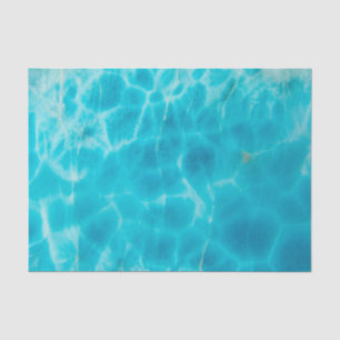 Gem Stone Pattern, Blue Larimar / Atlantis Stone Tissue Paper
