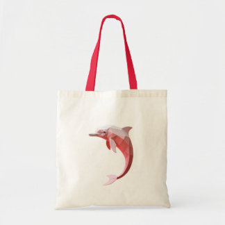Gemetric Delfine and Turtle Tote Bag