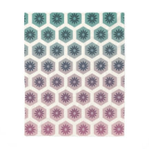 Gemetric floral Pattern Design - Pastell Pop Art