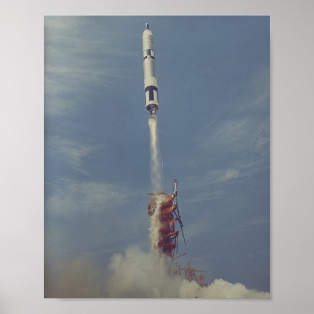 Gemini 8 Launch Poster (Front)