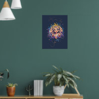 Gemini Anime Sweet 16 Custom Poster