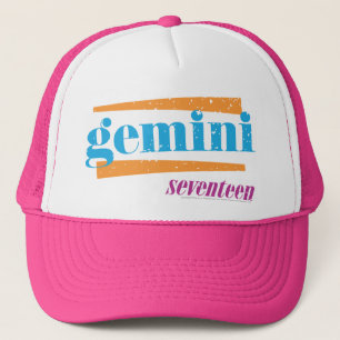 Gemini Aqua Trucker Hat