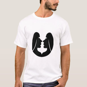 Gemini Astrological Symbol Sign 7 T-Shirt