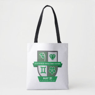 Gemini Birthday Crest™ for May 21-31 Tote Bag