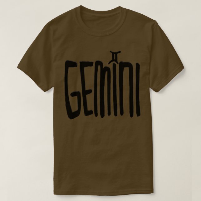 Gemini Birthday Gemini Zodiac T-Shirt (Design Front)