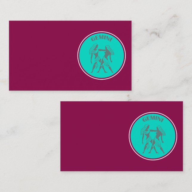 Gemini Business Card (Front/Back)