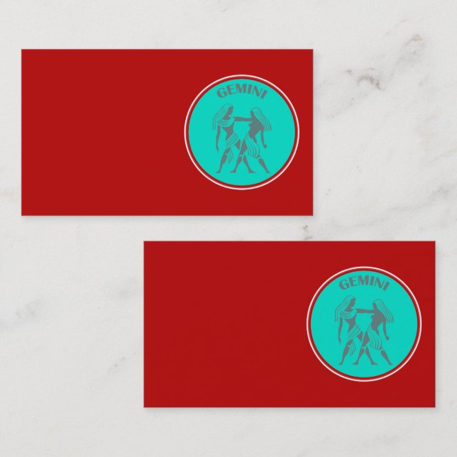 Gemini Business Card (Front/Back)