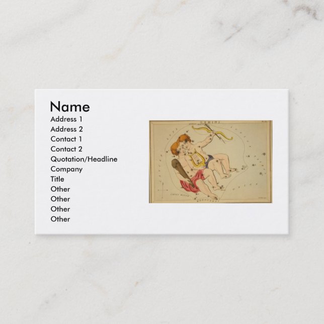Gemini Business Card (Front)