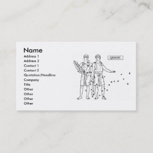 Gemini Business Card