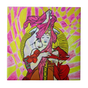Gemini by Michael Moffa Tile