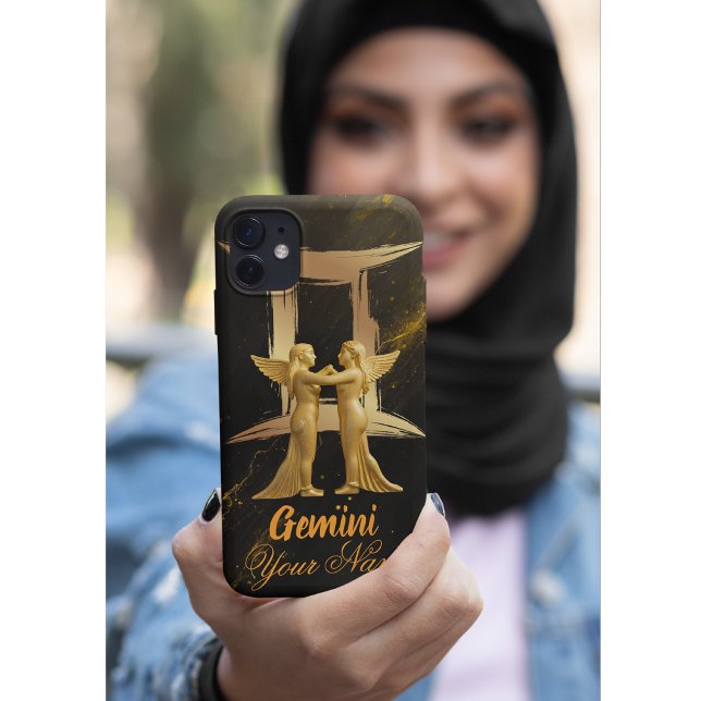 Gemini Case-Mate Barely There iPhone Case (Twice the Charm. Gemini Energy)