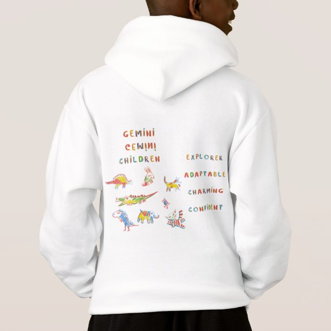 Gemini Child Astrology Zodiac  (Back)