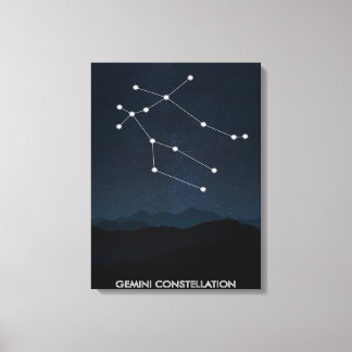 Gemini Constellation Canvas | Nice Room Decoration