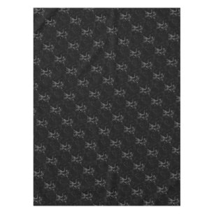 Gemini Constellation Map Engraving by Hevelius Tablecloth